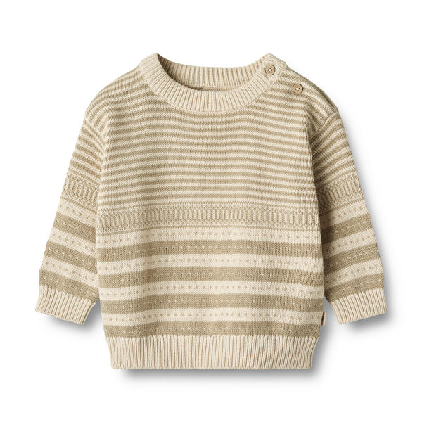 Stickpullover Janus
