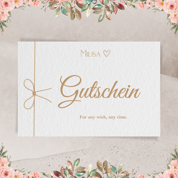 Milisa-Gutschein